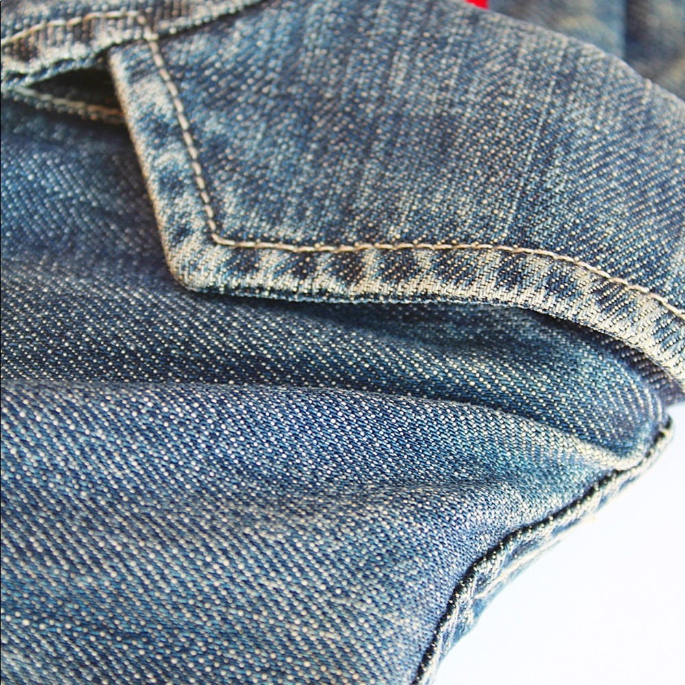 Rustic Denim Jacket - Picture 4 of 7